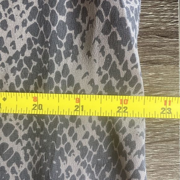 Womens Small Gold Hawk Silk Snakeskin Shirt Dress - Picture 5 of 10